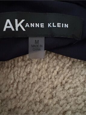 Anne Klein Midnight Navy striped dress